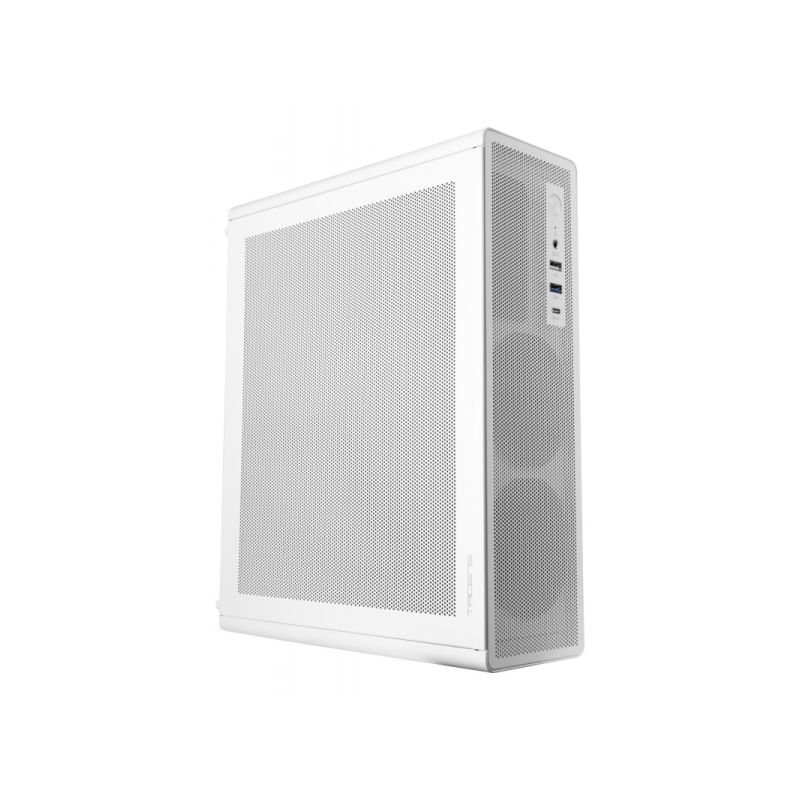 Boîtier mini-tour micro ATX ultra compact Tacens Aerom Slim 500 - Ventilateur FDB 90 mm - Alimentation TFX 500 W - Panneau avant