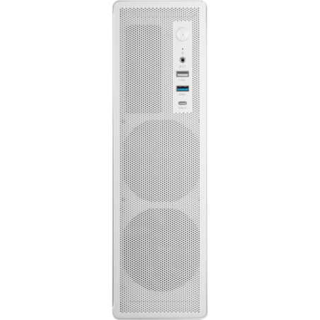 Boîtier mini-tour micro ATX ultra compact Tacens Aerom Slim 500 - Ventilateur FDB 90 mm - Alimentation TFX 500 W - Panneau avant