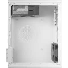 Boîtier mini-tour micro ATX ultra compact Tacens Aerom Slim 500 - Ventilateur FDB 90 mm - Alimentation TFX 500 W - Panneau avant