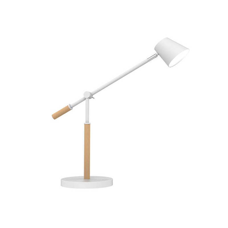 Lampe de bureau LED Unilux Vicky - Design moderne et élégant - Lumière LED basse consommation - Hauteur et angle réglables