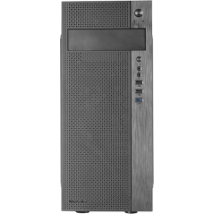 Tacens Ferrox Semitorre - Acier de haute qualité - Ventilateur latéral ultra silencieux - Support ATX/microATX/mini-ITX - USB 3.