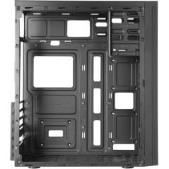 Tacens Ferrox Semitorre - Acier de haute qualité - Ventilateur latéral ultra silencieux - Support ATX/microATX/mini-ITX - USB 3.