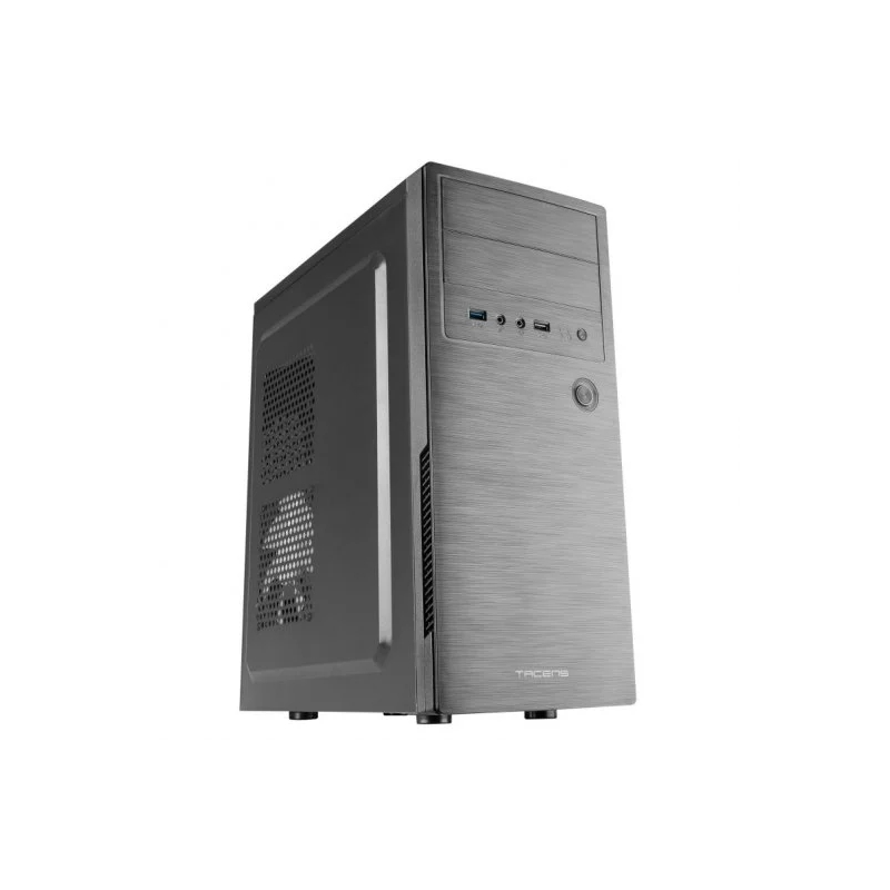 Tacens Initiox Mid-Tower ATX, Micro ATX, Mini-ITX Case - HDD Size 2.5", 3.5", 5.25" - USB-A 2.0, USB-A 3.0 and Audio - 1 120mm F