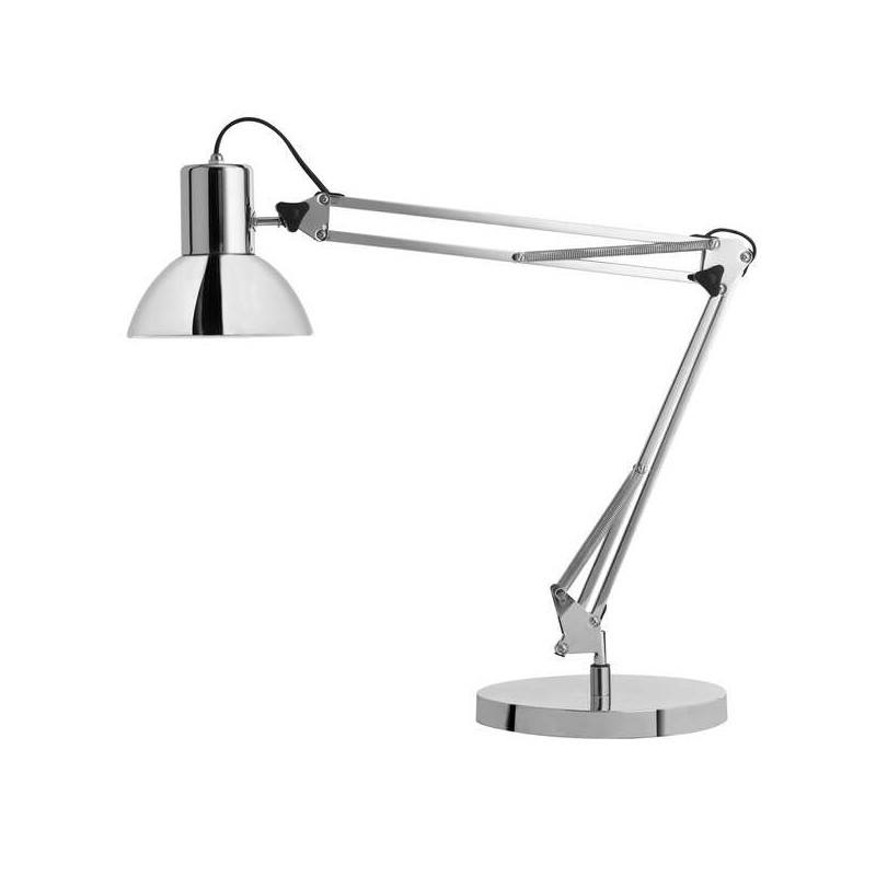 Lampe de bureau Unilux Success 80 LED chromée - Design élégant et moderne - Éclairage LED haute efficacité - Bras flexible pour Lampe de bureau Unilux Success 80 LED chromée - Design élégant et moderne - Éclairage LED haute efficacité - Bras flexible pour