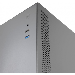 Tacens NOVAX NOVAX550BR Mini Tour Ultra Compacte - Structure Métallique - Alimentation Bronze 550W - Ventilateur Arrière - Suppo