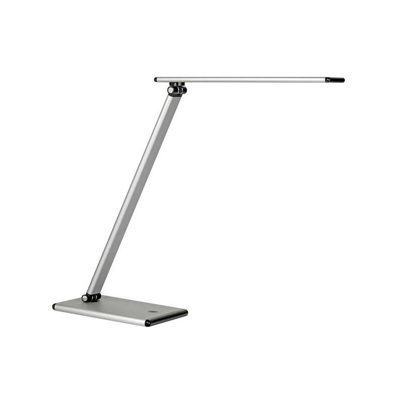 Lampe de bureau LED Unilux Terra - Éclairage LED basse consommation - Design moderne et élégant - Bras flexible pour régler la