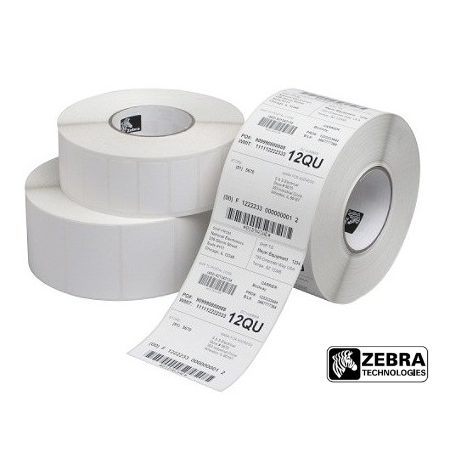 Zebra Z-Select 2000T Pack de 12 rouleaux d'étiquettes thermiques originales 102x76 mm - Adhésif permanent - 930 unités par roule