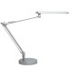 Lampe de bureau LED Unilux Mamboled - Design moderne et élégant - Lumière LED basse consommation - Couleur gris métallisé