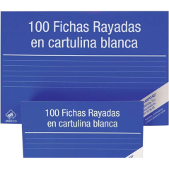 Mariola Pack de 100 Jetons Rayés N°4 pour Lime - Dimensions 200x120mm - Couleur Blanc