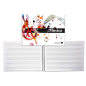 Carnet de Musique Doré - 20 Feuilles - Intercalaire 3mm - Papier 100gr