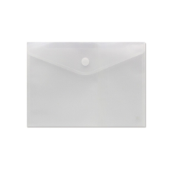 Porte-documents A4 - Fermeture velcro - En polypropylène - Dimensions 325 x 230 mm - Transparent
