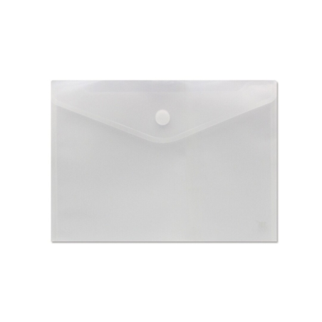 Porte-documents A4 - Fermeture velcro - En polypropylène - Dimensions 325 x 230 mm - Transparent