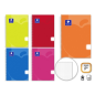 Pack supplémentaire de 5 carnets Folio Golden Extra 80 feuilles 90 g/m² quadrillé - Marges marquées - Couverture en polypropylèn
