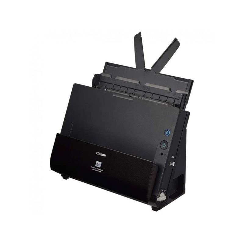 Scanner de documents compact Canon imageFORMULA DR-C225 II - Résolution 600 x 600 ppp - Vitesse de 25 ppm - Noir