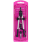 Faber-Castell Expositor de 15 Compases de Ajuste con Tornillo Central - Articulaciones en ambos Brazos - Adaptador Universal - B