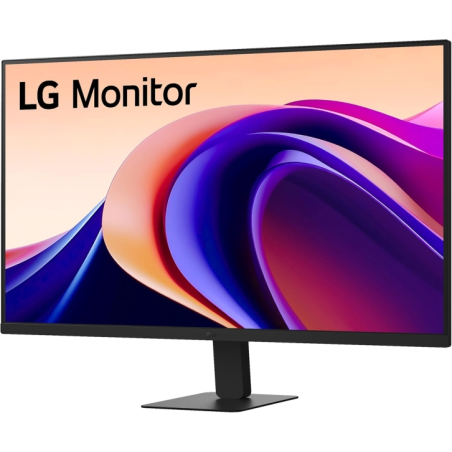Moniteur LED LG 31,5" IPS QHD HDR10 100 Hz - Temps de réponse de 5 ms - Angle de vision de 178° - 16:9 - HDMI, USB-C - VESA 100