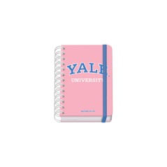 ✅ Dohe YALE Agenda scolaire à spirale filaire Pink Lady A6 - Diamètre de la page - Papier 80g/m2 - Couverture en stock