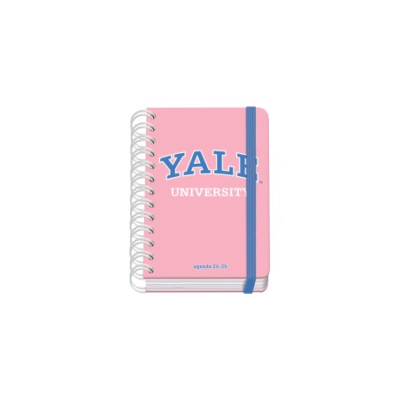 ✅ Dohe YALE Agenda scolaire à spirale filaire Pink Lady A6 - Diamètre de la page - Papier 80g/m2 - Couverture en stock