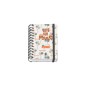 Dohe WWF Love our Planet Agenda Scolaire Spiralé A6 - Diamètre des Pages - Papier 80g/m2 - Couverture Carton Laminé - Fermeture