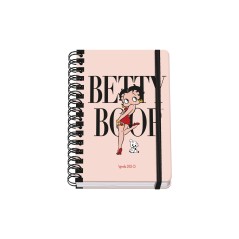 ✅ Dohe Betty Boop Agenda scolaire à spirale filaire A5 - Vue semaine - Papier 80g/m2 - Couverture en carton lam en stock