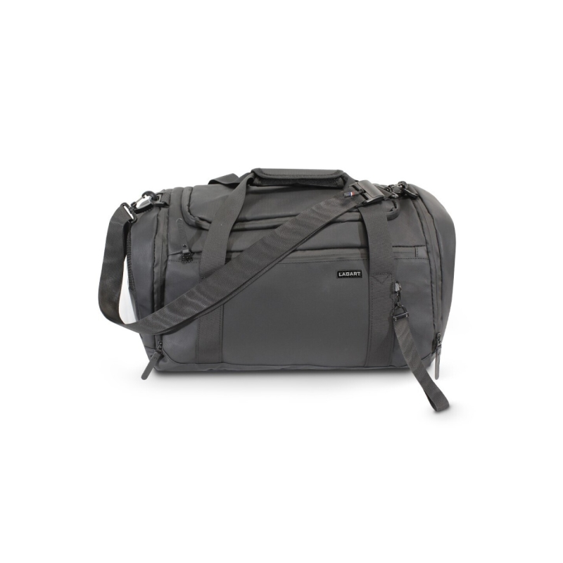 Sac de voyage sport Lagart 45L - Plusieurs compartiments - Poignées - Bandoulière réglable - Dimensions : 47 x 27 x 24 cm - Noir