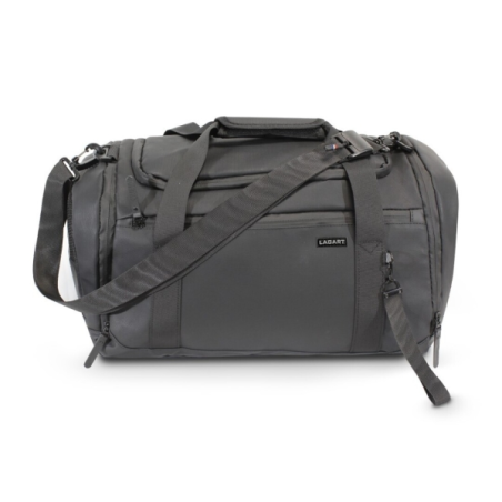 Sac de voyage sport Lagart 45L - Plusieurs compartiments - Poignées - Bandoulière réglable - Dimensions : 47 x 27 x 24 cm - Noir