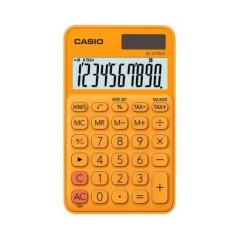 calculatrice orange Casio écran large