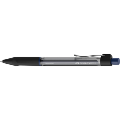 Faber-Castell Beyond Gel Boligrafo Retractil - Punta 0.7mm - Trazo de 0.4mm - Grip de Agarre - Tinta Gel Azul