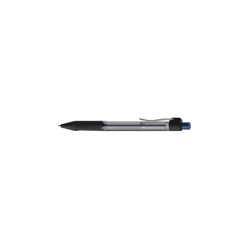 Faber-Castell Beyond Gel Boligrafo Retractil - Punta 0.7mm - Trazo de 0.4mm - Grip de Agarre - Tinta Gel Azul