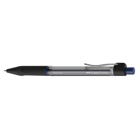Faber-Castell Beyond Gel Boligrafo Retractil - Punta 0.7mm - Trazo de 0.4mm - Grip de Agarre - Tinta Gel Azul