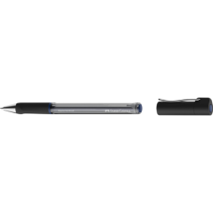 Faber-Castell Beyond Gel Broad Boligrafo con Capuchon - Punta 1mm - Trazo de 0.6mm - Grip de Agarre - Tinta Gel Azul