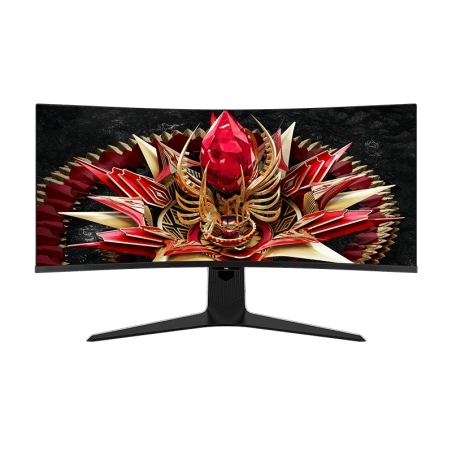 Moniteur MiniLED incurvé 21:9 TCL 34R83Q 34" - Ultra WQHD - 170 Hz - Temps de réponse 1 ms - Lumière ambiante - Vesa 100 x 100 -