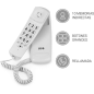 Téléphone Fixe SPC Original Lite 2 - sans Piles - sans Connexion à la Lumière - Indicateur Lumineux - 10 Mémoires Indirectes - C