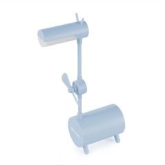 Lampe LED Orbegozo LP 2500 avec ventilateur Lumière réglable en 3 modes et ventilateur intégré Idéal pour les tâches scolaires