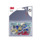 Lot de 10 boucles de suspension avec clips 3M - Clip multi-usages - Couleurs assorties