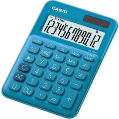 Calculatrice Casio bleue écran LCD