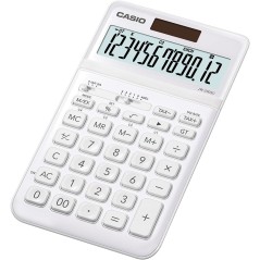 Calculatrice Casio blanche écran large