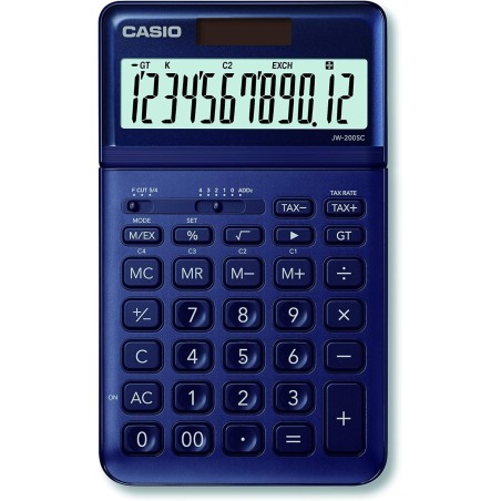 Calculatrice de bureau Casio JW-200SC 12 chiffres solaire