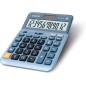 Calculatrice de bureau Casio DF-120EM 12 chiffres bleu