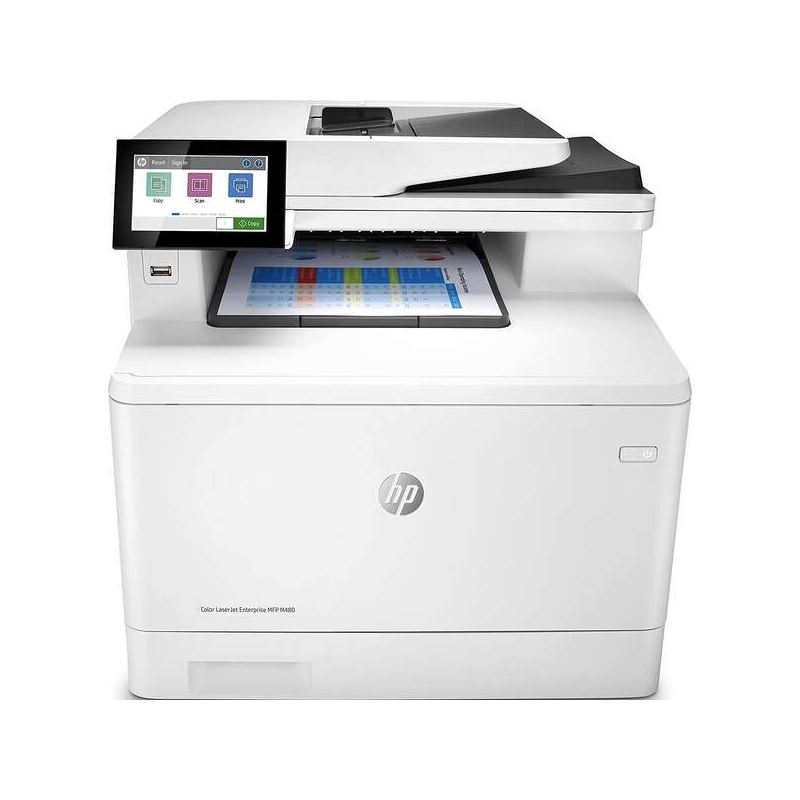 Imprimante multifonction laser couleur recto verso HP LaserJet Enterprise M480f 27 ppm