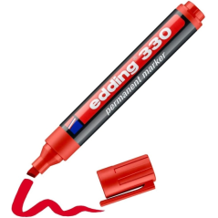 Edding 330 Expositor con 96 Rotuladores Permanentes - Punta Biselada - Trazo entre 1 y 5 mm. - Tinta casi Inodora - Capuchon con