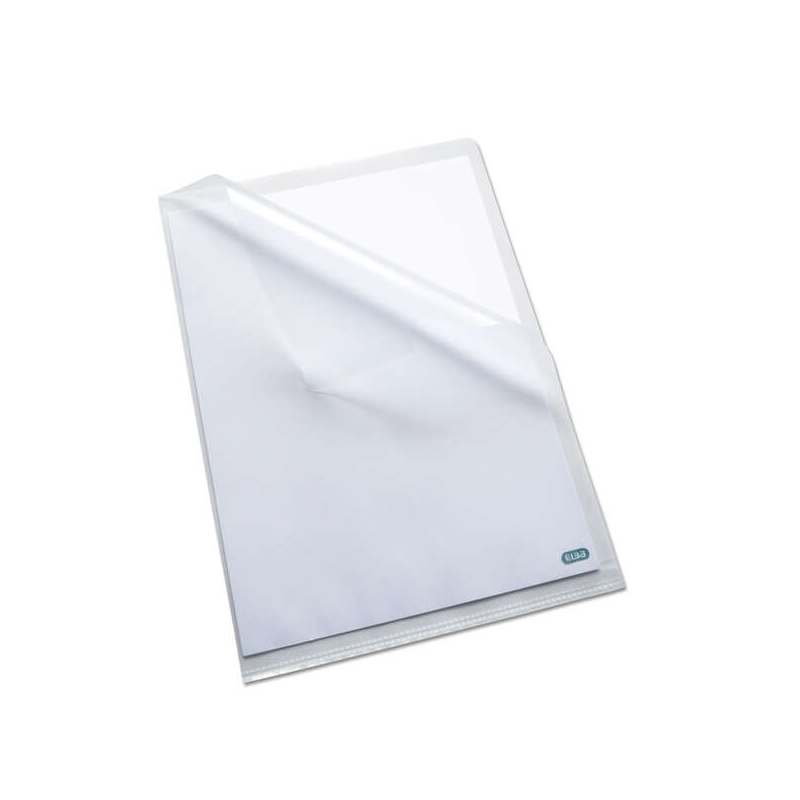 Elba Nail Dossier Standard - Sachet 10 Folio - PP 140? - Peau d'orange transparente