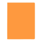 Elba Gio Lot de 50 sous-dossiers en carton 230 g/m² - Format A4 - Fermeture à glissière - Couleur orange intense