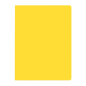 Elba Gio Lot de 50 sous-dossiers en carton 230 g/m² - Format folio - Encoche pour fermeture éclair - Jaune vif