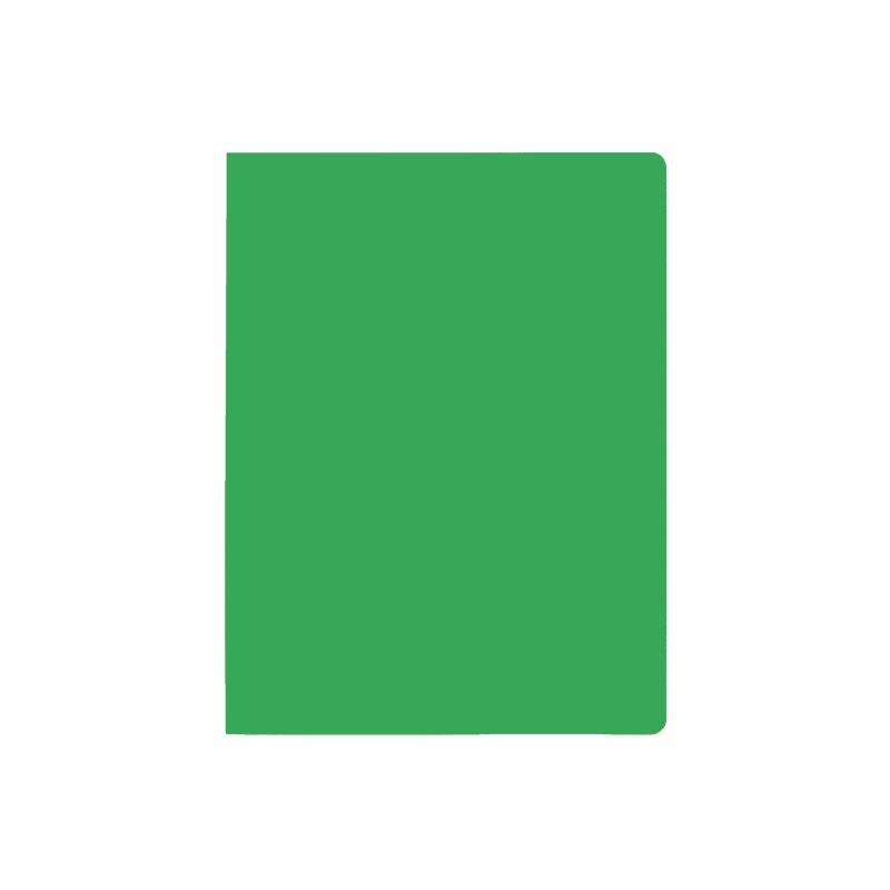 Elba Gio Lot de 50 sous-dossiers en carton 230 g/m² - Format folio - Encoche pour fermeture éclair - Vert intense