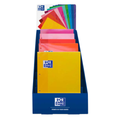 Oxford School Recharge Color1 - Collé 5x5 - Couleurs chaudes - Idéal pour les étudiants