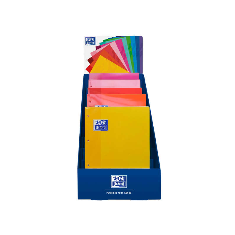 Oxford School Recharge Color1 - Collé 5x5 - Couleurs chaudes - Idéal pour les étudiants