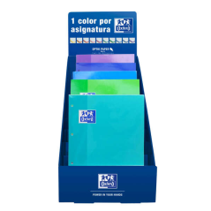 Oxford School Recharge Color1 – Collé 5x5 – Couleurs froides – Idéal pour les étudiants