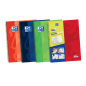LOT de 5 Oxford School Classic Write&Erase A4+ Europeanbook - Couverture Extra Rigide - 1 Ligne 2M - 100 Feuilles - Couleurs Ass