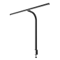 Lampe de bureau LED Unilux Strata à pince - Éclairage asymétrique - Noire